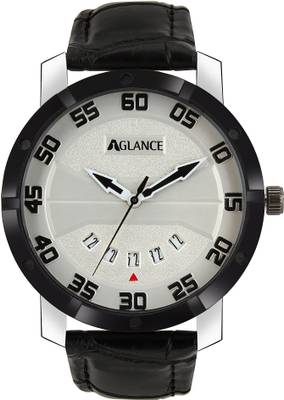 Aglance TX 100 Leather Analog leather strap Analog Watch  - For Men