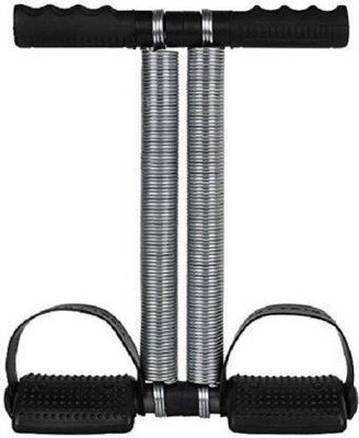 Dinetic Body Shaper Double Spring Tummy Trimmer / Ab Exerciser (silver, black) Ab Exerciser(Silver)