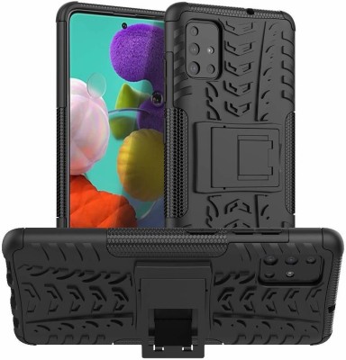 DOTCASE Back Replacement Cover for Realme 7 Pro(Black, Rugged Armor)