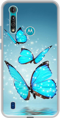 Casotec Back Cover for Motorola Moto G8 Power Lite(Blue, Flexible, Silicon, Pack of: 1)