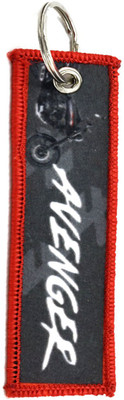 AFH Black Fabric Clothing Key Chain for bike Key Chain