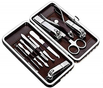 Miss Hot Nail Clippers Set, Professional Manicure Pedicure Kit Set, 12 Pieces(100 ml, Set of 12)