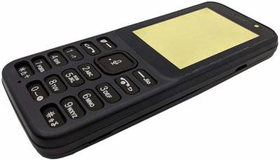 GIFFEN LYF JIO KEYPAD PHONE Full Panel  (BLACK)