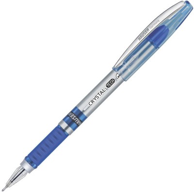HAUSER CRYSTAL TECH BLUE Gel Pen(Pack of 10, Blue)
