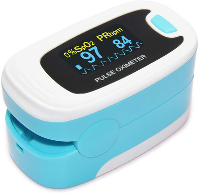 OMRON CMS50N Pulse Oximeter(Blue & White)