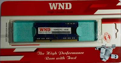 wnd LAPTOP DDR3 4 GB (Dual Channel) Laptop (DDR3)