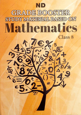 ND Class 8 Grade Booster Mathematics Ncert Solutions(Paperback, Nand Lal Daya Ram)