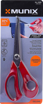 munix Multi Use Scissors(Set of 1, Maroon)