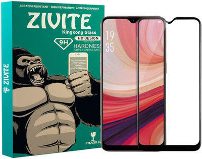 ZIVITE Edge To Edge Tempered Glass for Realme Narzo 10A(Pack of 1)