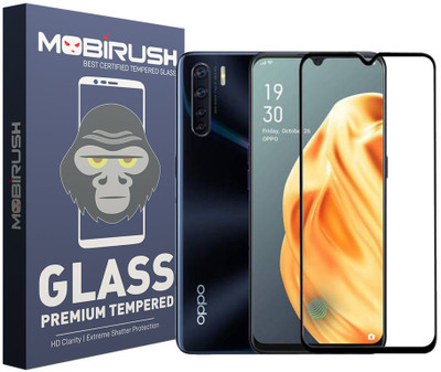 MOBIRUSH Tempered Glass Guard for Oppo F15(Pack of 1)