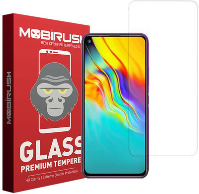 MOBIRUSH Tempered Glass Guard for Infinix Hot 9 Pro(Pack of 1)
