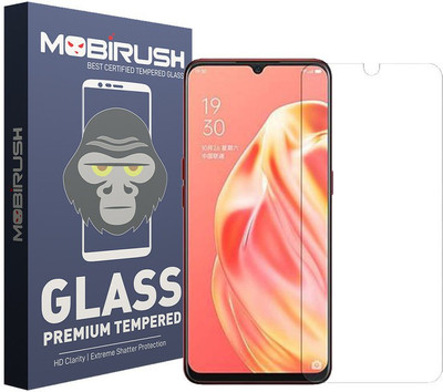 MOBIRUSH Tempered Glass Guard for Oppo F15(Pack of 1)
