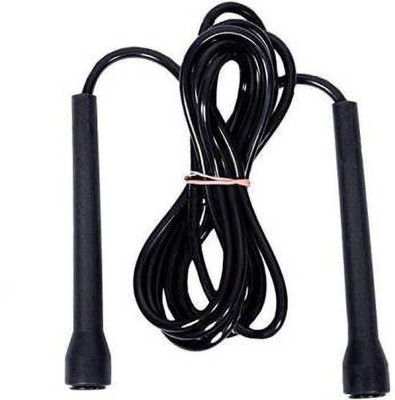 zorro sports ZIG ZAG BLACK ROPE Speed Skipping Rope(Black, Length: 15 cm)