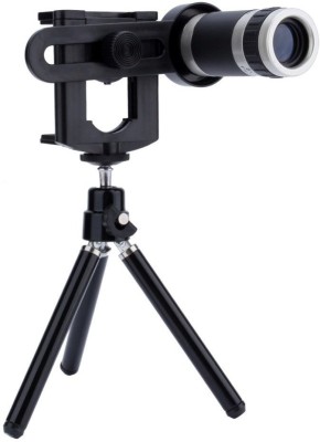 TechKing 8X Optical Camera Zoomer Telescope with Stand and Lens Mobile Phone Lens