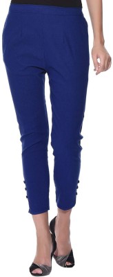 HRIKSHIKA FASHION Slim Fit Women Blue Trousers