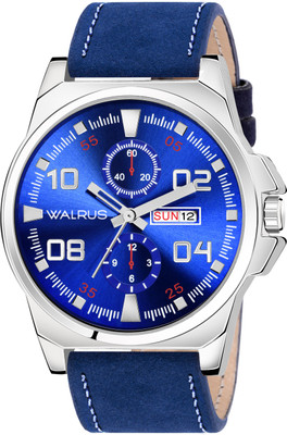 Walrus Nixon Casual Day & Date Analog Watch  - For Men