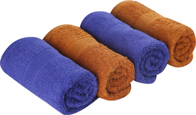 MYTRIDENT Cotton 460 GSM Hand Towel Set(Pack of 4)