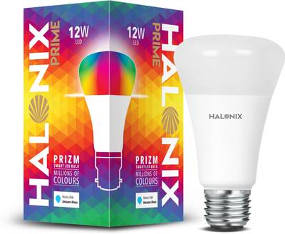 HALONIX Wi-Fi PRIZM 12W E-27 Million Colors Smart Bulb