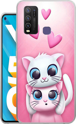mobom Back Cover for Vivo Y30(Multicolor, Dual Protection, Silicon, Pack of: 1)