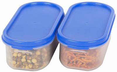 Cutting EDGE Plastic Grocery Container  - 535(Pack of 2, Blue)