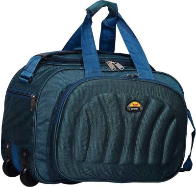 sky spirit (Expandable) havy duty polyester lightweight travel bag Duffel With Wheels (Strolley)