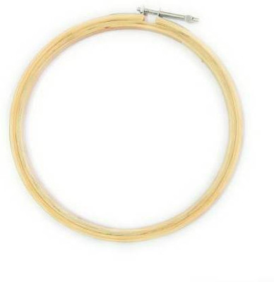 Sharum Crafts Wooden Embroidery Hoop/Frame for Crafters Size 10 Inches Embroidery Hoop (Pack of 1) Embroidery Frame(Pack of 1)