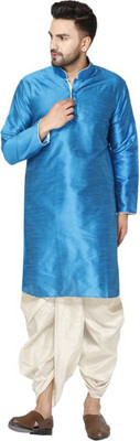 Larwa Men Kurta Dhoti Set