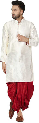 Larwa Men Kurta Dhoti Set