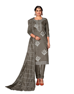 Kimisha Viscose Rayon Embellished Salwar Suit Material