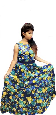 Rajanigandha Anarkali Gown(Multicolor)