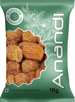 Anandi Dry Yellow/Sukha Khajoor / Chuhara Premium Quality (Pila Chuara) Dry Fruits,1Kg. Dry Dates  (1000 g)