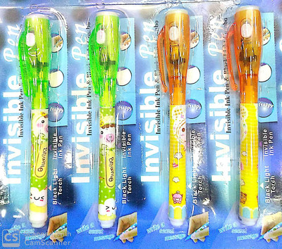 MYNEX Cheating Pen Multi-function Pen(Pack of 6, Ink Color - White)