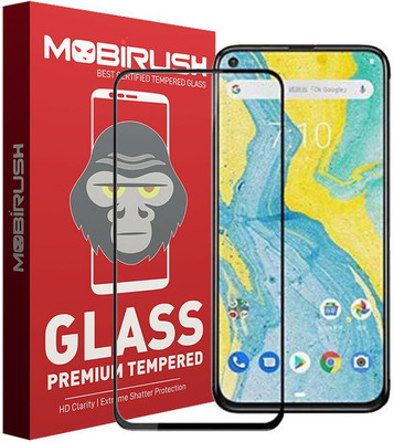 MOBIRUSH Edge To Edge Tempered Glass for Infinix Hot 9(Pack of 1)