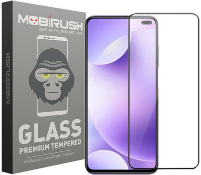 MOBIRUSH Edge To Edge Tempered Glass for Vivo V19(Pack of 1)