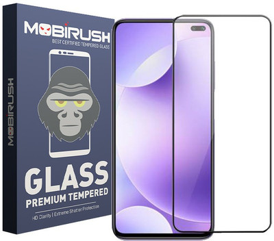 MOBIRUSH Edge To Edge Tempered Glass for Vivo V19(Pack of 1)