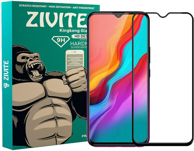 ZIVITE Edge To Edge Tempered Glass for Infinix Hot 8(Pack of 1)