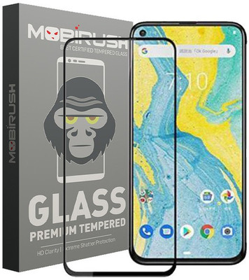 MOBIRUSH Edge To Edge Tempered Glass for Infinix Hot 9(Pack of 1)