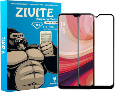 ZIVITE Edge To Edge Tempered Glass for Realme Narzo 10A(Pack of 1)