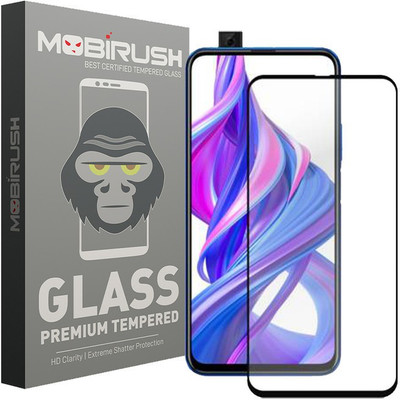 MOBIRUSH Edge To Edge Tempered Glass for Honor 9X / 9X Pro(Pack of 1)