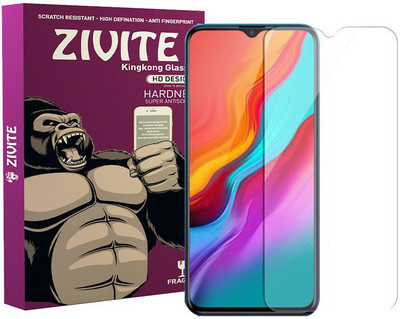 ZIVITE Tempered Glass Guard for Infinix Hot 8(Pack of 1)