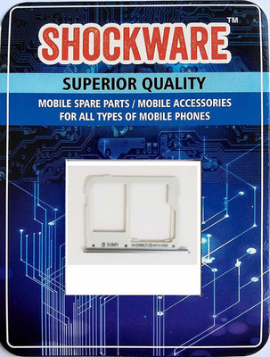 Shockware Sim Card Tray(Compatible With Samsung C7 Pro Black)