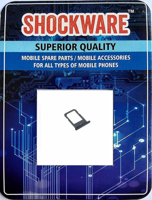 Shockware Sim Card Tray(Compatible With Samsung Galaxy S6 Edge (Black))