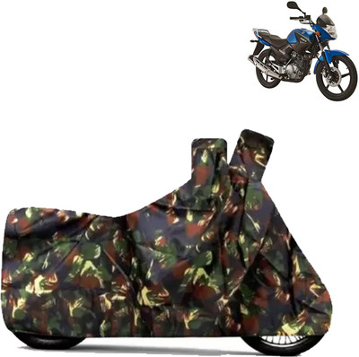 THE REAL ARV Waterproof Two Wheeler Cover for Yamaha(YBR 125, Multicolor)