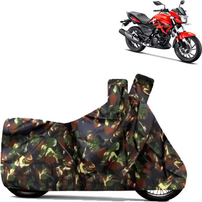 Rhtdmm Two Wheeler Cover for Hero(Multicolor)