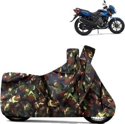 THE REAL ARV Waterproof Two Wheeler Cover for TVS(Flame, Multicolor)