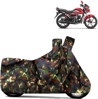 Rhtdmm Two Wheeler Cover for Hero(Multicolor)