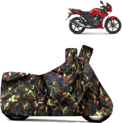 THE REAL ARV Waterproof Two Wheeler Cover for TVS(Apache, Multicolor)