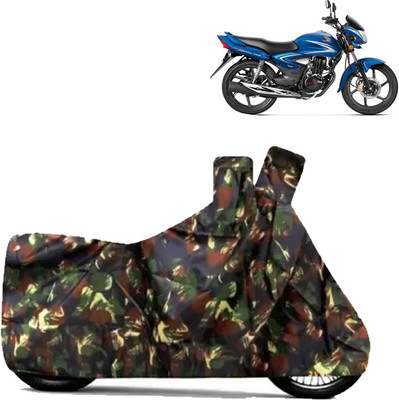 THE REAL ARV Waterproof Two Wheeler Cover for Honda(CB Shine, Multicolor)