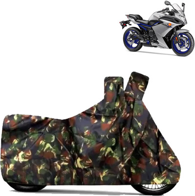 THE REAL ARV Waterproof Two Wheeler Cover for Yamaha(RX 100, Multicolor)