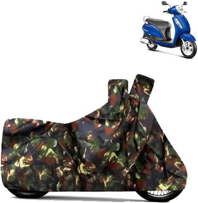 Rhtdmm Two Wheeler Cover for Suzuki(Access, Multicolor)